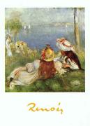 Pierre Renoir Young Girls by the Seaside Germany oil painting reproduction